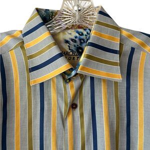 Like New Marcello Sport Men’s Multicolor Shirt High End